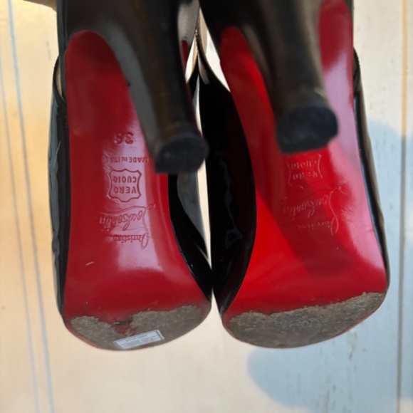 Christian Louboutin Slingbacks size 38 - Picture 2 of 6